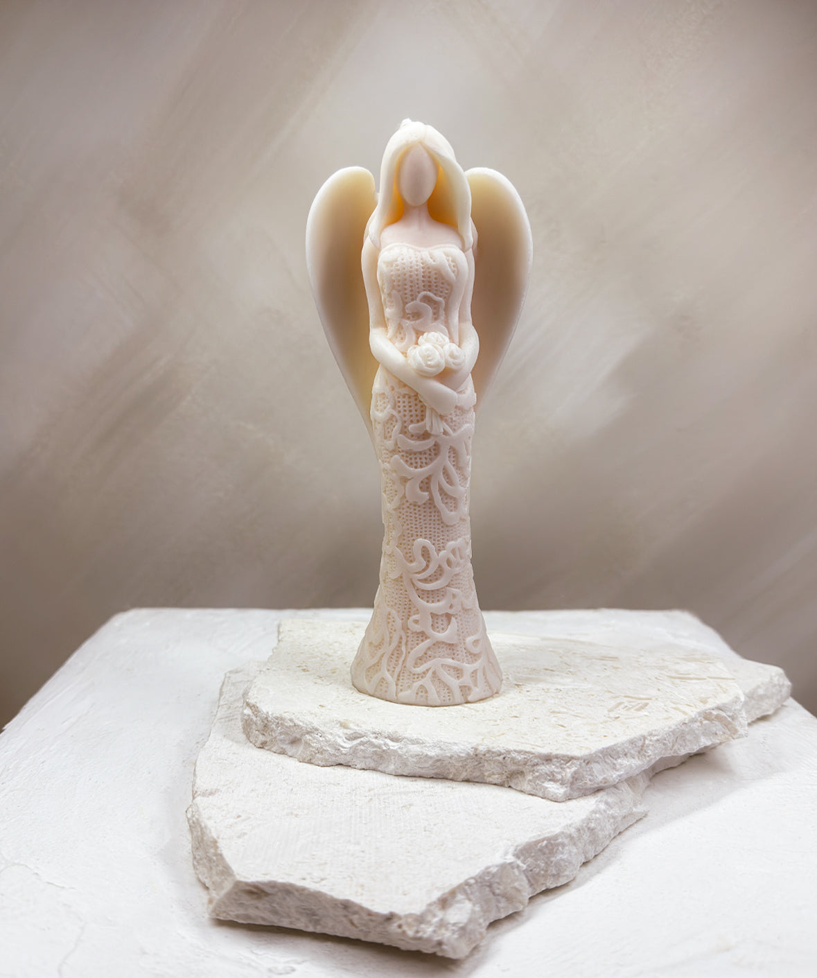 ELEGANT ANGEL CANDLE