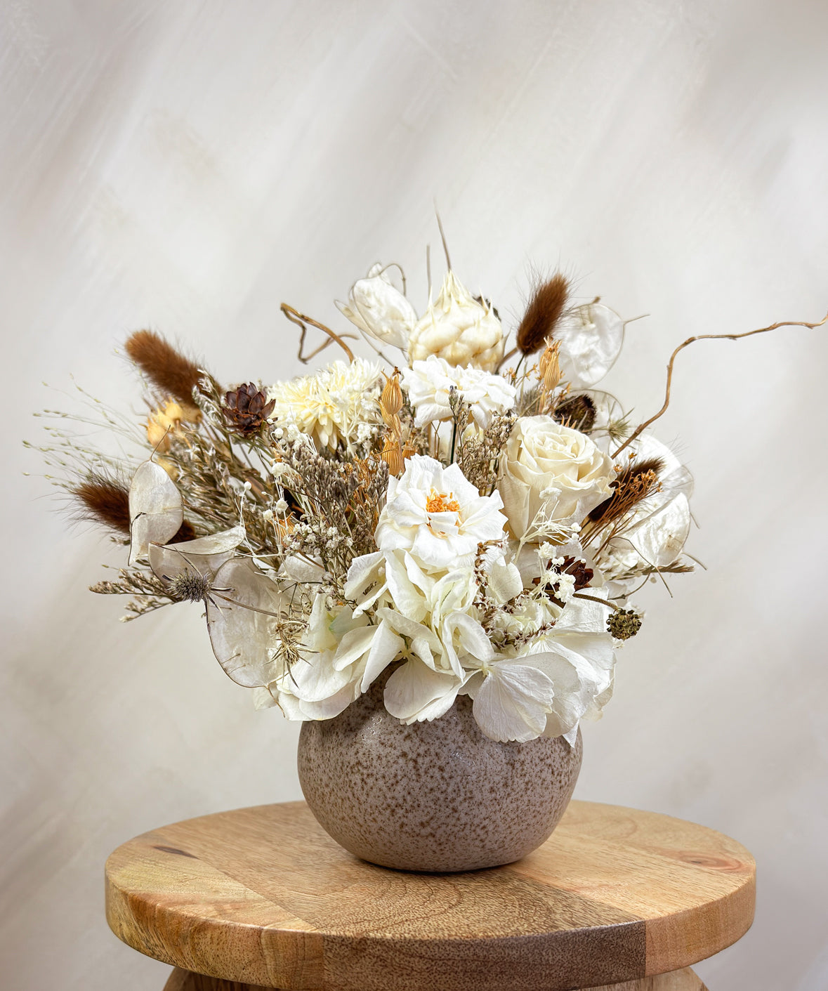 COTTON BALL ARRANGEMENT