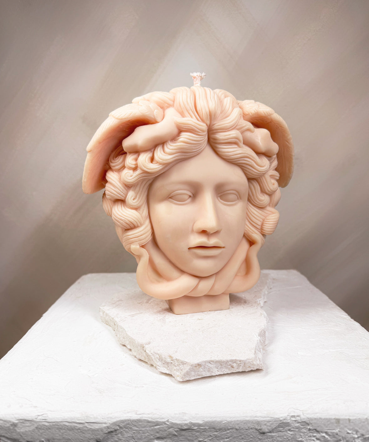 MEDUSA HEAD CANDLE